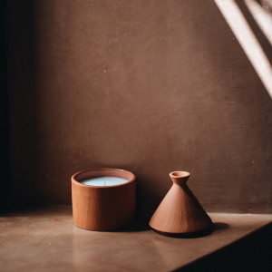 Tajine candle Terracota